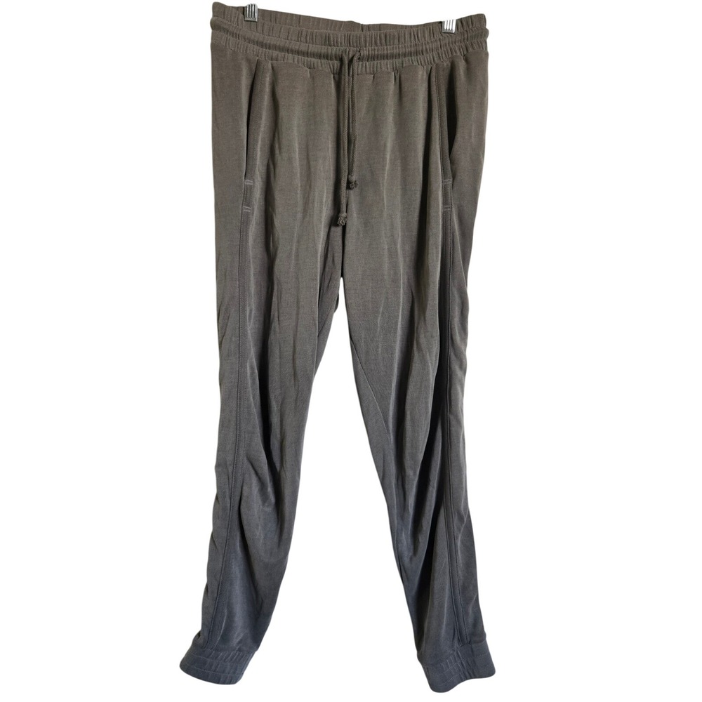 Free People Size Small Back Into It Jogger Moss Green Stretch Casual Lounge Pant